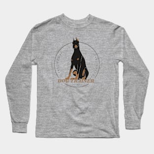 Dog Trainer Doberman Long Sleeve T-Shirt